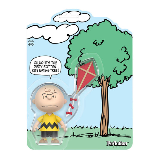 Super7 x Peanuts - Charlie Brown and the Kite-Eating Tree (Comic Panel) ReAction Figure
