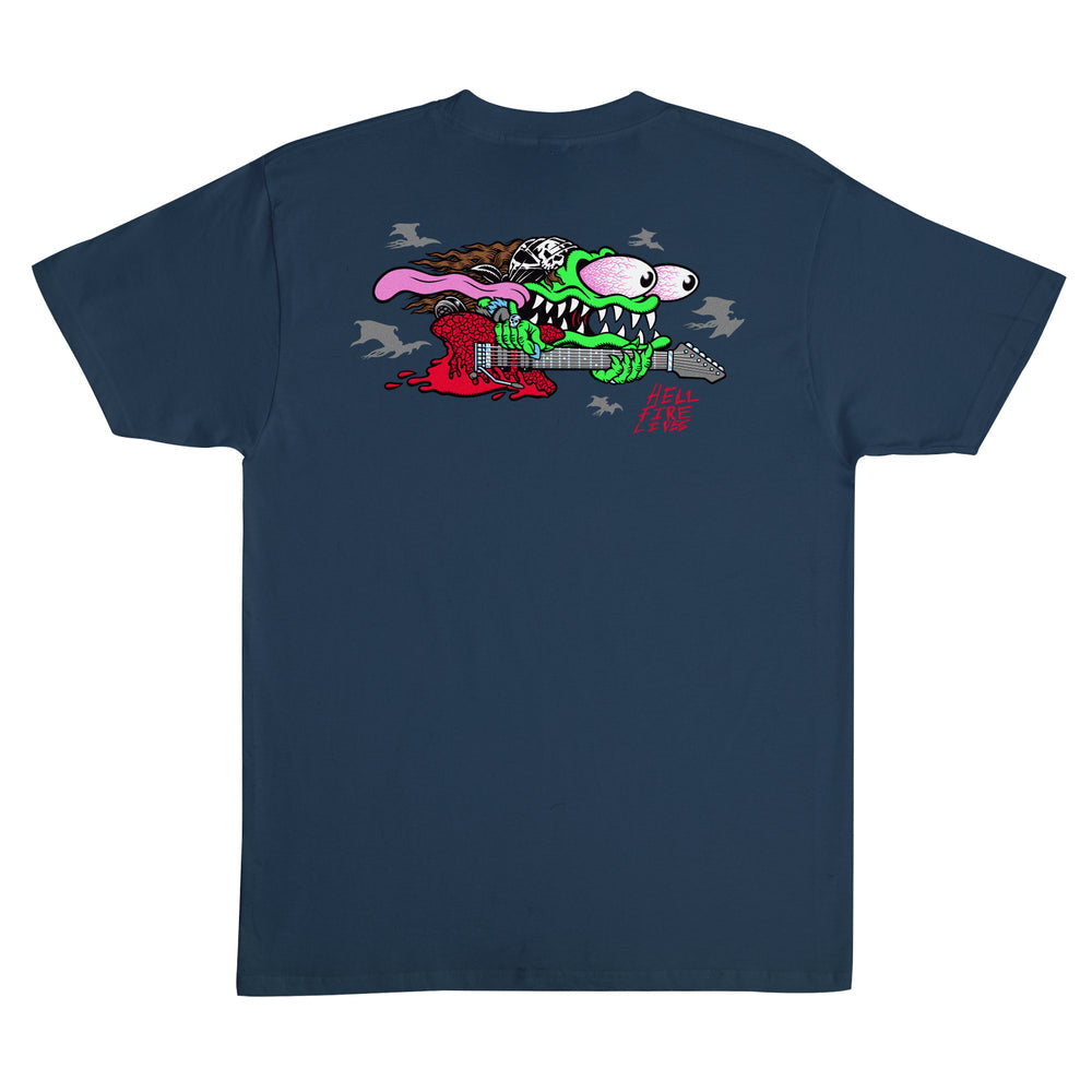 SANTA CRUZ x STRANGER THINGS EDDIE SLASHER T-SHIRT