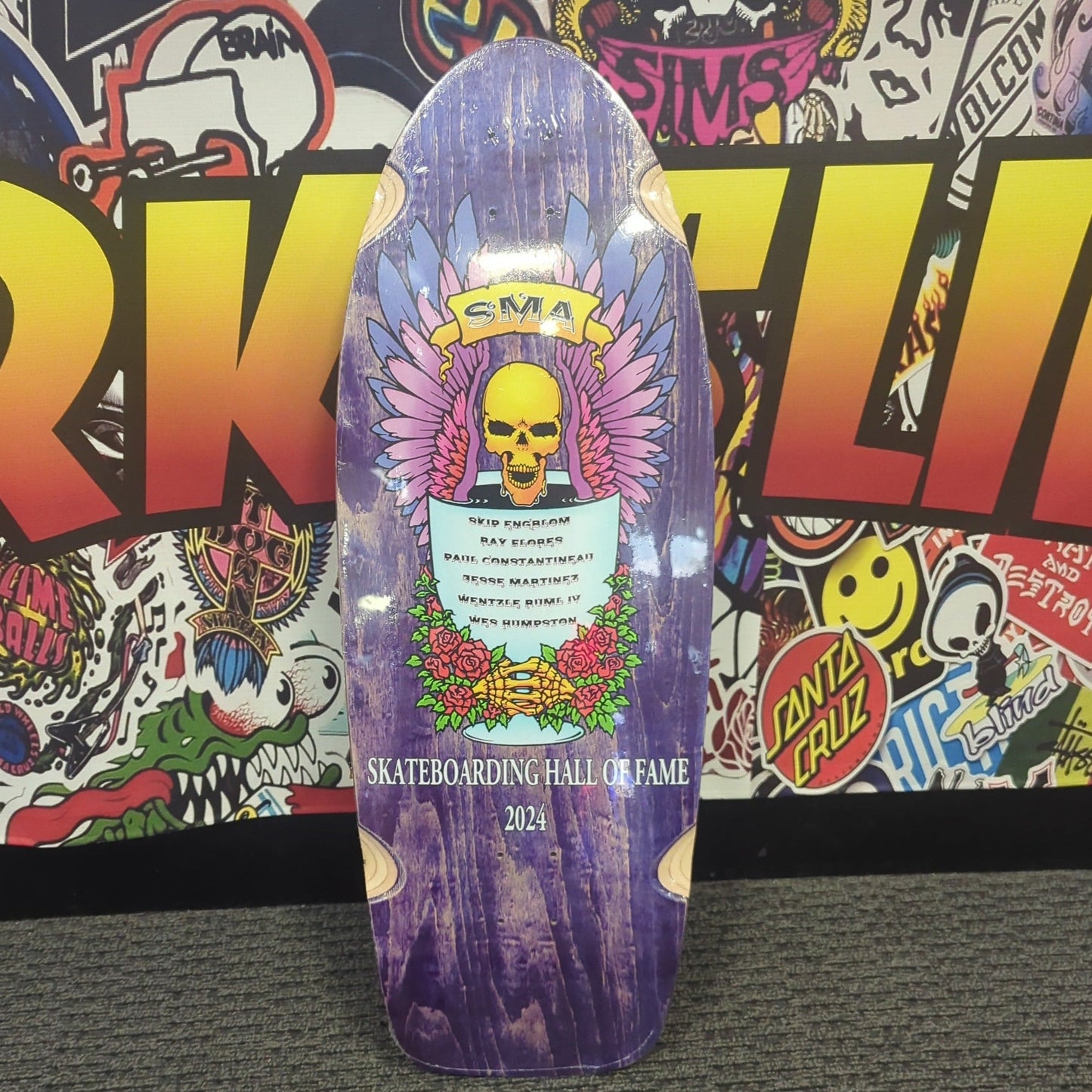 SMA SHOF LTD Skateboard Deck Wes Humpston