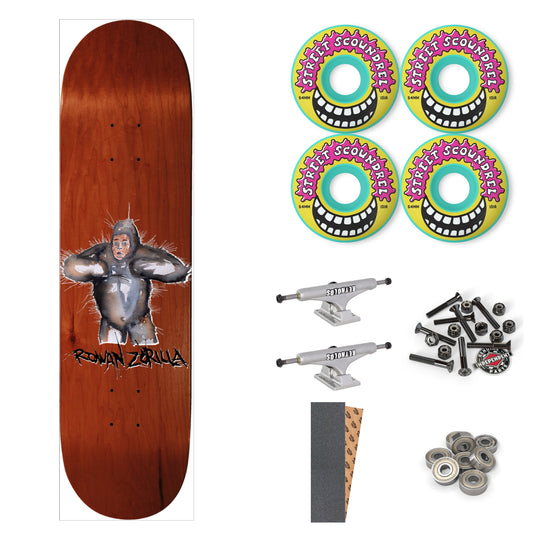 Baker Rowan Zorilla Shepdawgs 4 8.125" Complete Skateboard
