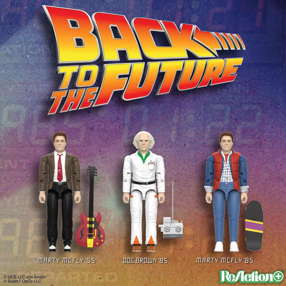 Super7 x Back To The Future - Marty McFly '55 - Wave 01 ReAction Figure