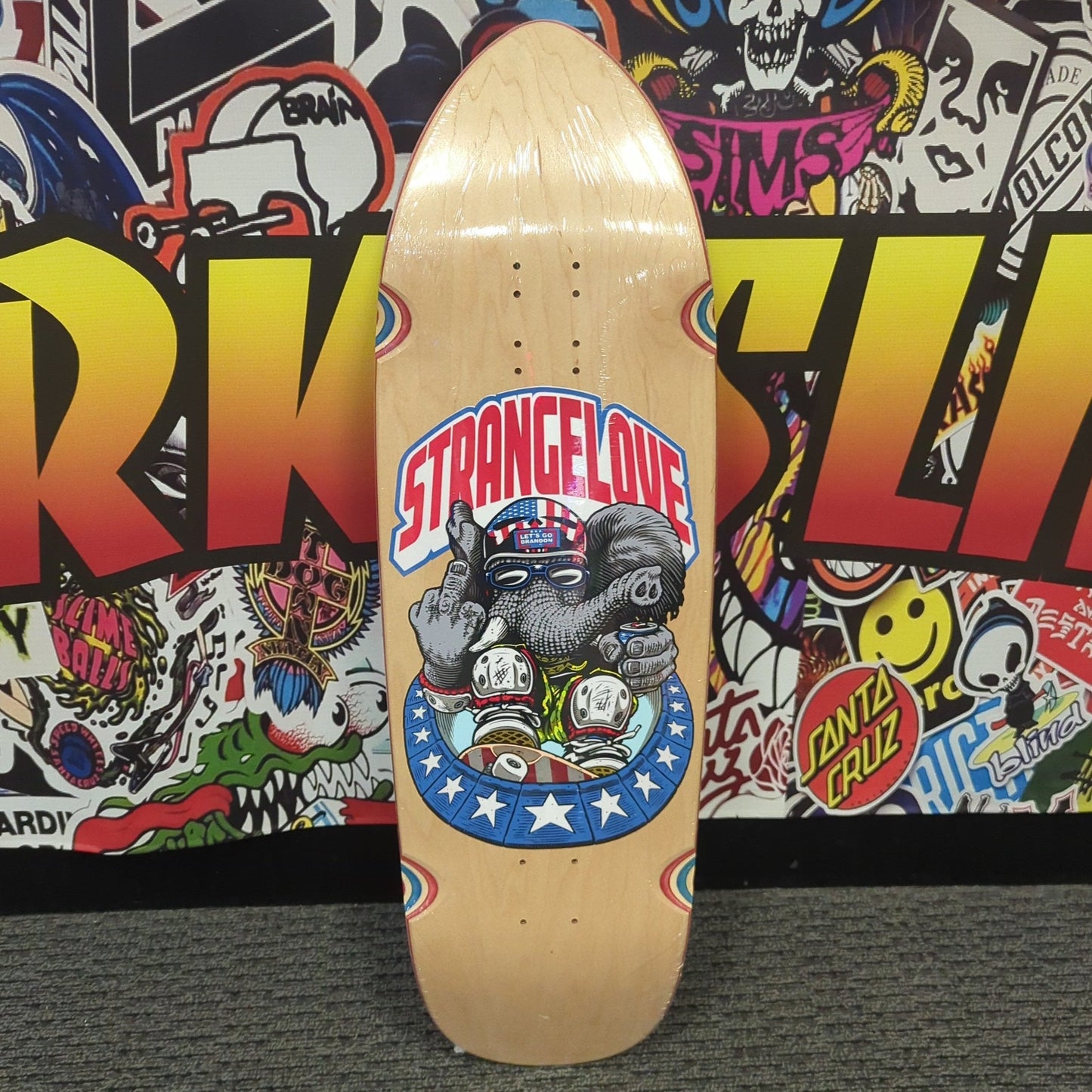 STRANGELOVE REPUBLICAN KICKTURN PARTY 10" SKATEBOARD DECK