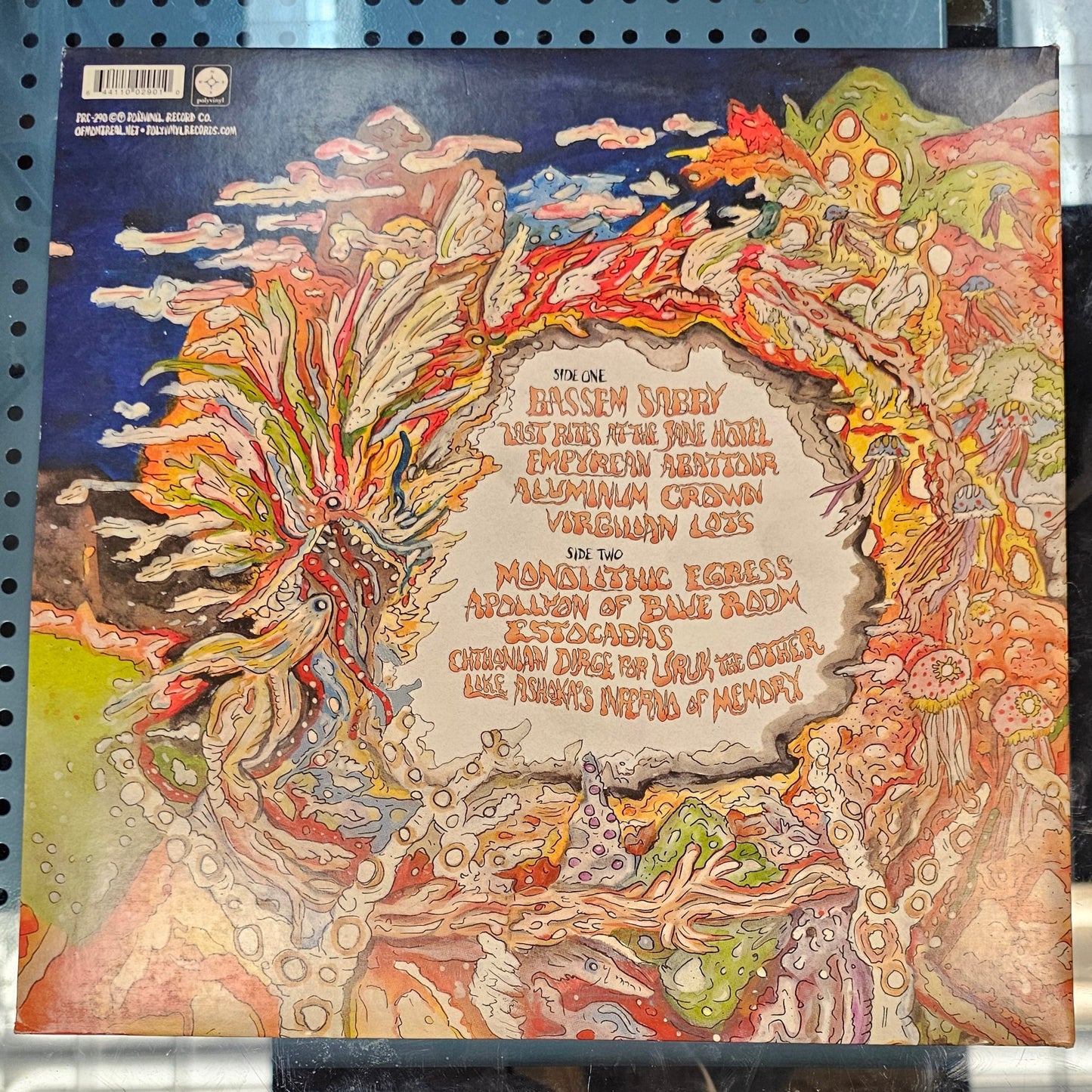 Of Montreal – Aureate Gloom (Blue Marble Color Vinyl) LP Record **USED**