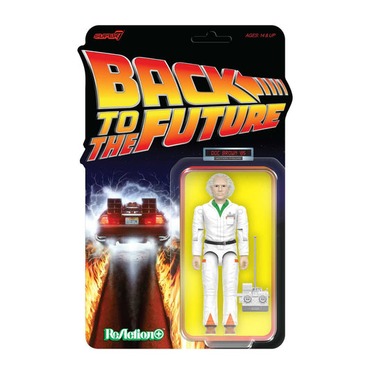 Super7 x Back To The Future -  Doc Brown '85 - Wave 01 ReAction Figure