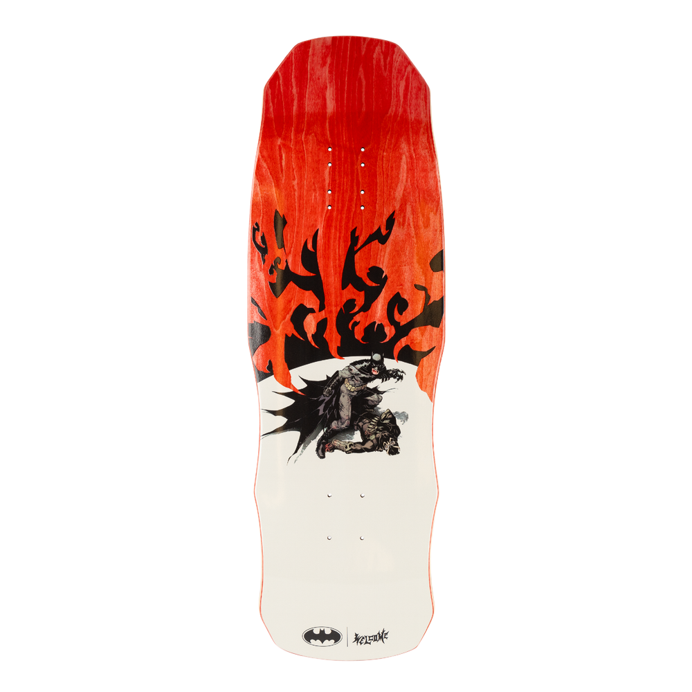 WELCOME X BATMAN "TALONS" 9.75" COMPLETE SKATEBOARD