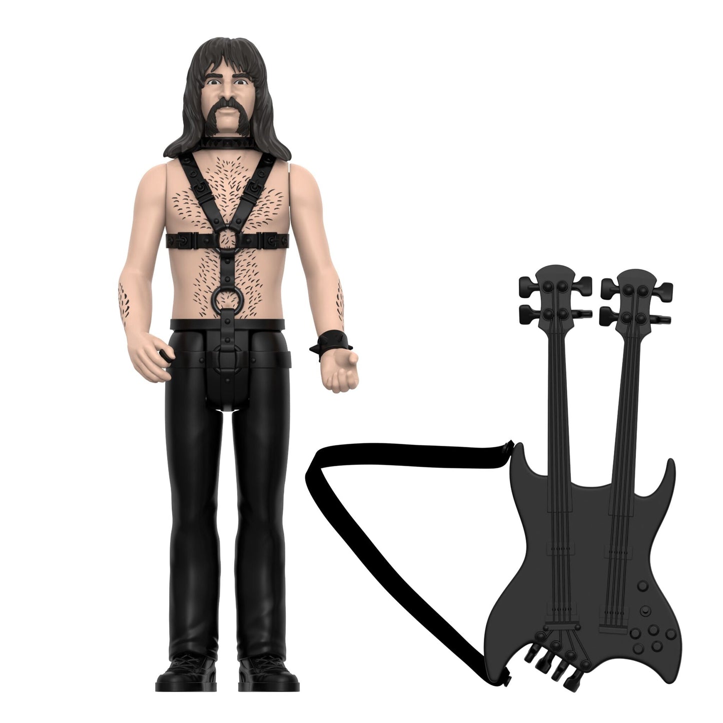 Super7 x SPINAL TAP - Derek Smalls (None More Black) - ReAction Figure