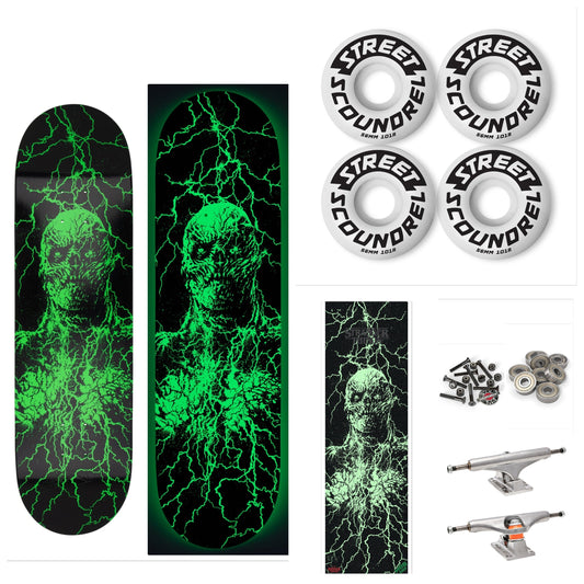 SANTA CRUZ x STRANGER THINGS VECNA 8.5" COMPLETE SKATEBOARD