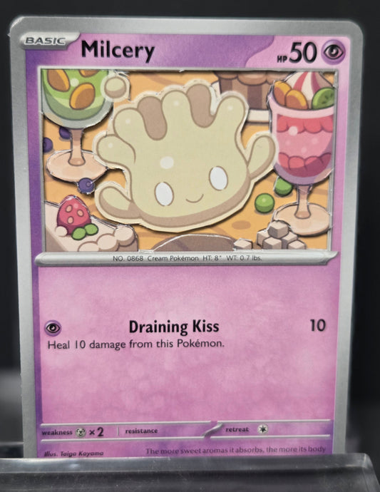 Custom 3D Cut Pokémon Cards - Milcery