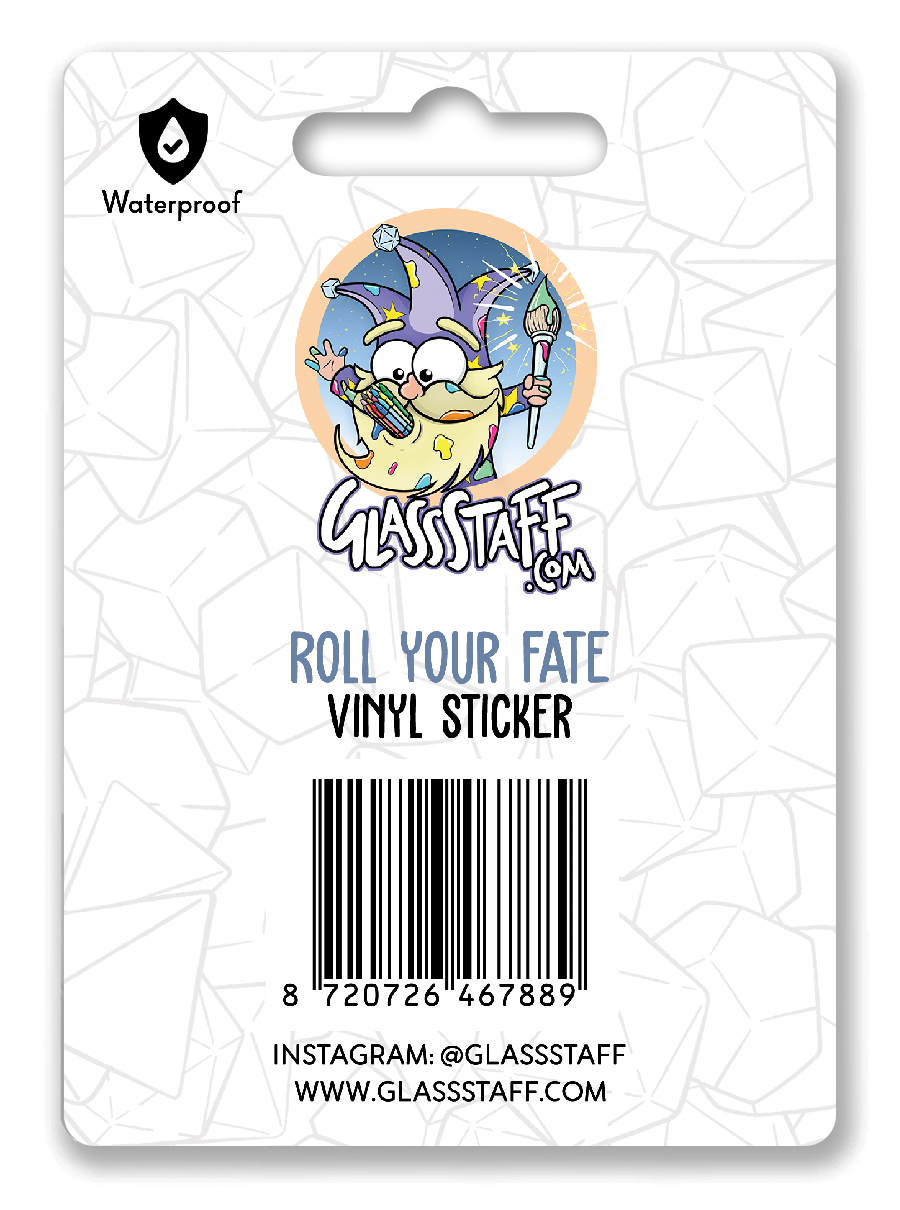 Sticker: Roll Your Fate 2 Waterproof Die Cut