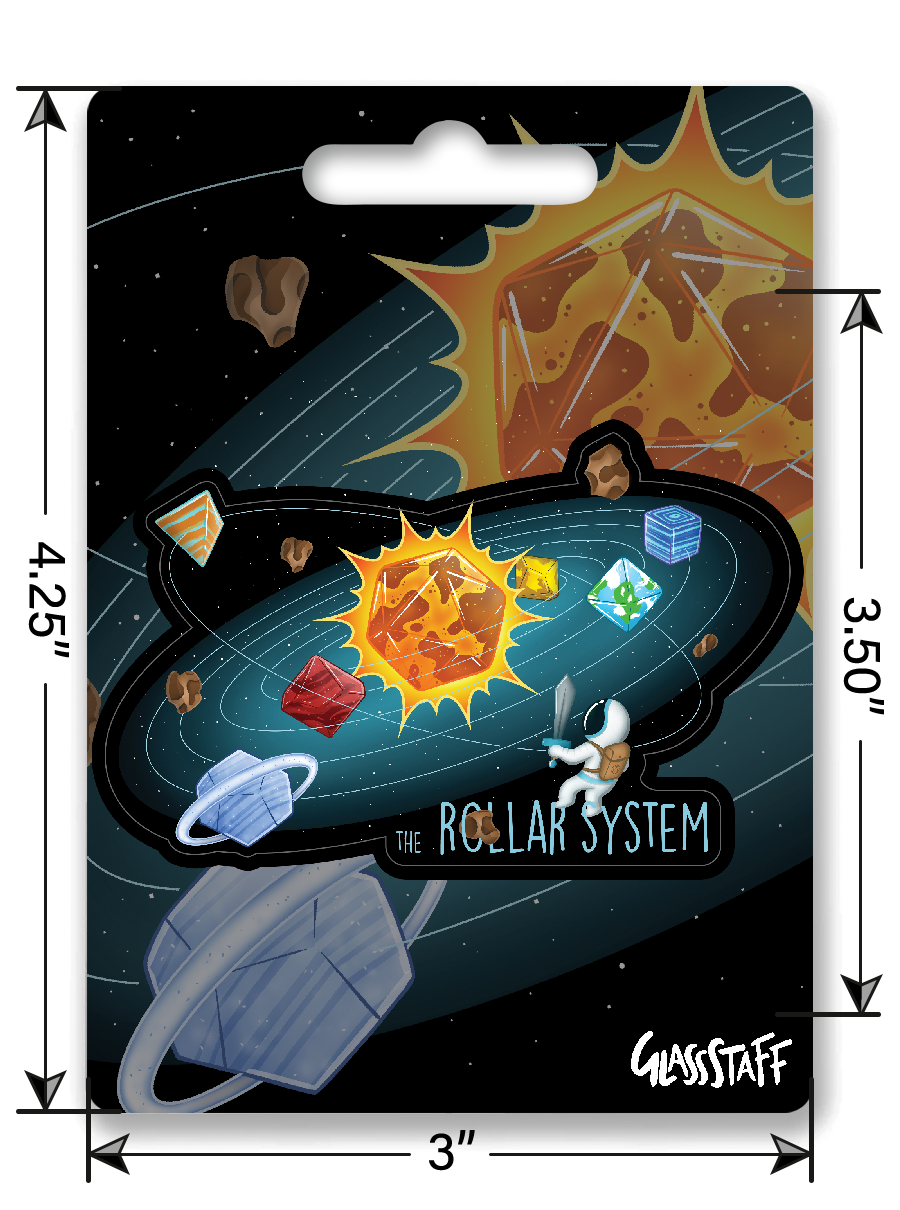 Sticker: Rollar System Waterproof Die Cut