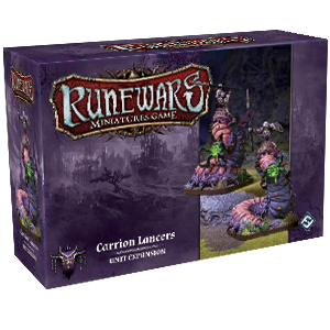 Runewars Miniatures Game: Carrion Lancers Unit Expansion Pack