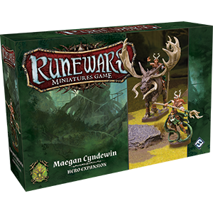 Runewars Miniatures Game: Maegan Cyndewin Hero Expansion