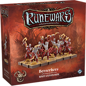 Runewars Miniatures Game: Berserkers Unit Expansion