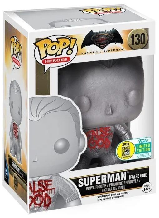 Superman false 2024 god funko pop