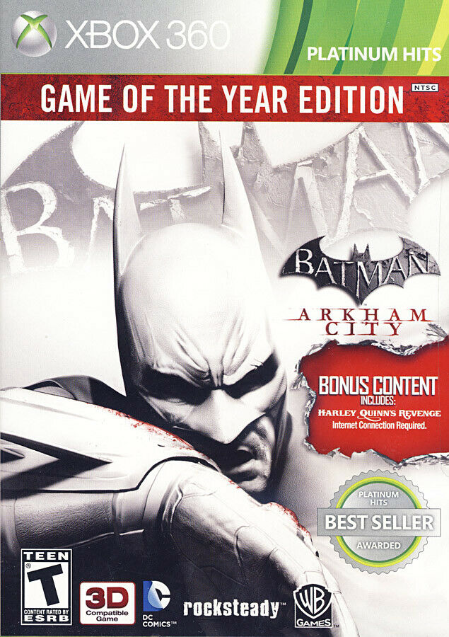 Batman: Arkham City Game Of The Year Edition (Platinum Hits) (Xbox 360)