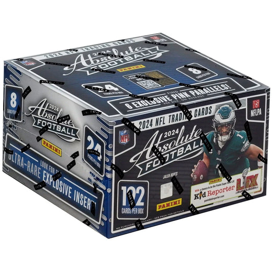 NFL Panini 2024 Absolute Football Trading Card RETAIL Box [24 Packs]