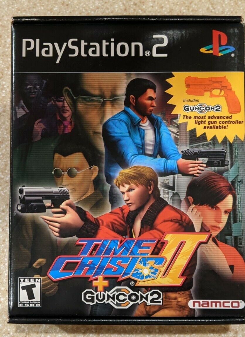 Time Crisis 2 w/ Gun (Playstation 2)