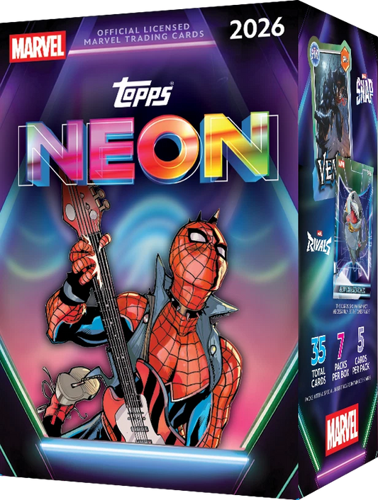 2026 Topps Marvel Neon Value Box Trading Cards (10/21/2026)