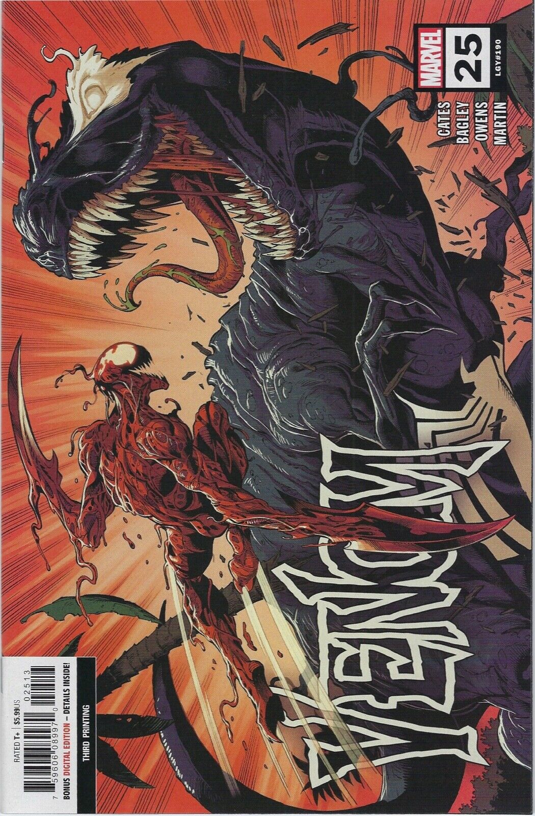 Venom #25 3rd Print Variant (08/19/2020) Marvel