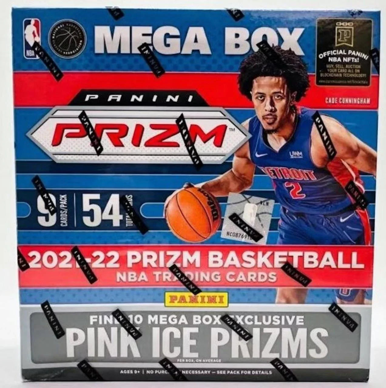 2021/22 Panini Prizm Basketball Mega (Pink Ice) Box