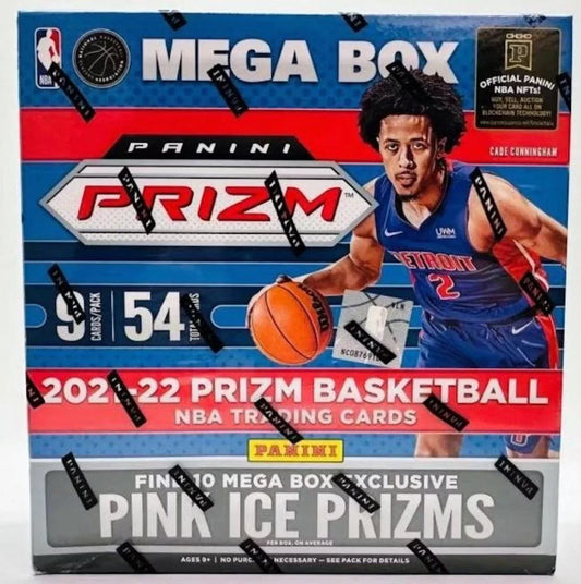2021/22 Panini Prizm Basketball Mega (Pink Ice) Box