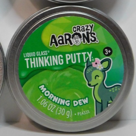 Crazy Aaron's: Thinking Putty Liquid Glass - Morning Dew