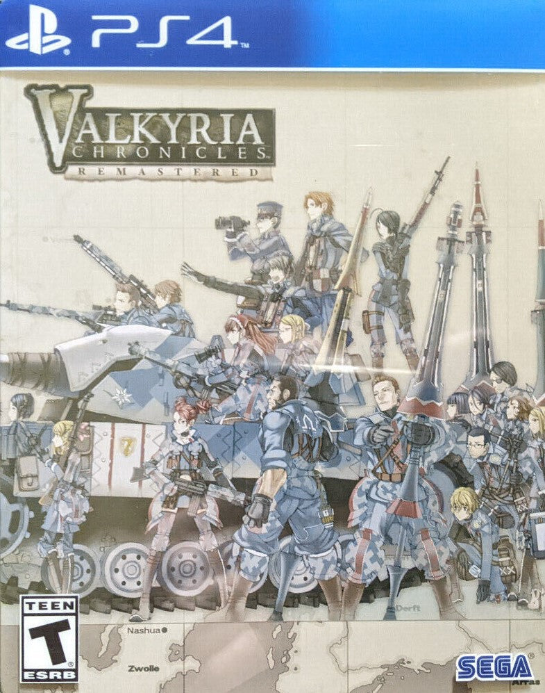 Valkyria Chronicles Remastered: Special Edition Squad 7 Armored Case Steelbook (Playstation 4)