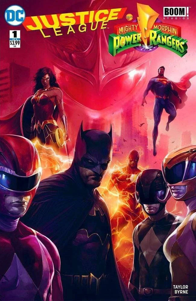 Justice League Power Rangers #1 (Of 6) Francesco Mattina Variant (01/11/2017) Boom