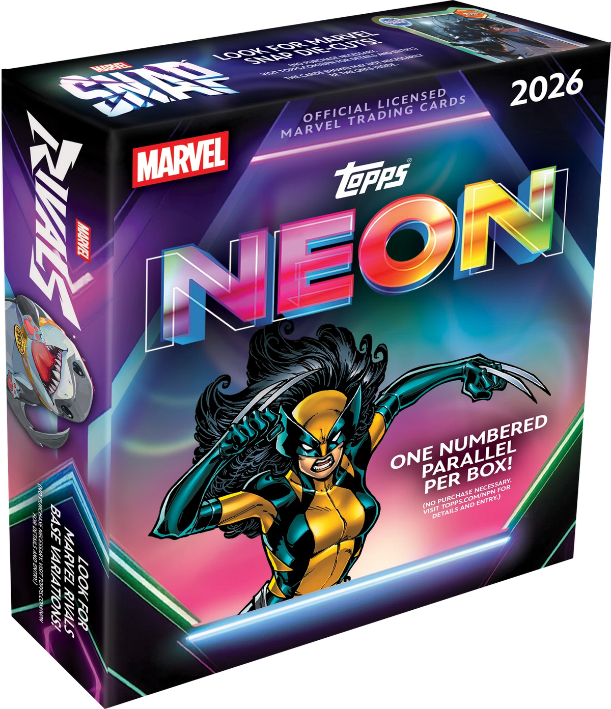 2026 Topps Marvel Neon Mega Box Trading Cards (10/21/2026)