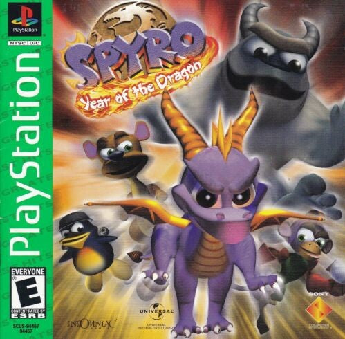 Spyro: Year of the Dragon (Greatest Hits) (Playstation)