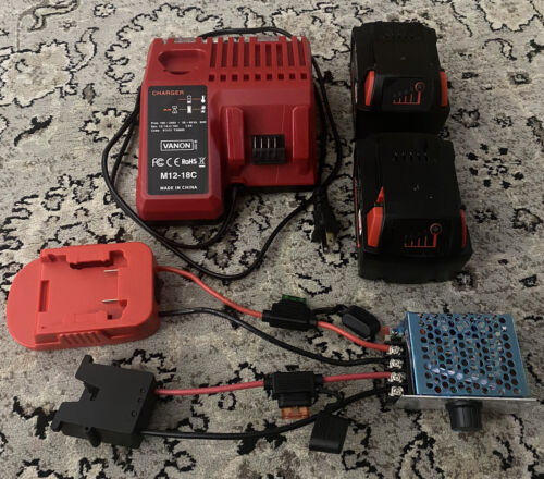 Upgrade Your Power Wheels with the 18V Plug & Play Conversion Kit - Includes Tool Battery x2 and Charger!