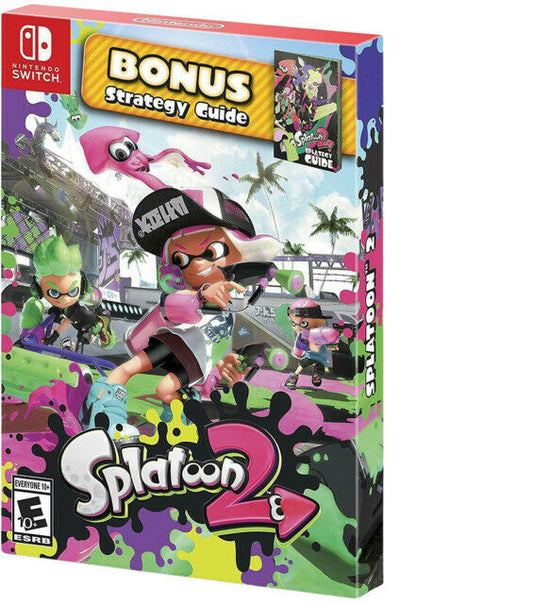 Splatoon 2 With Bonus Strategy Guide (Nintendo Switch)