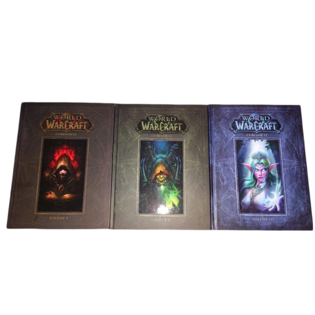 World of Warcraft: Chronicle Volume 1-3 (2016-18) Set Blizzard Entertainment