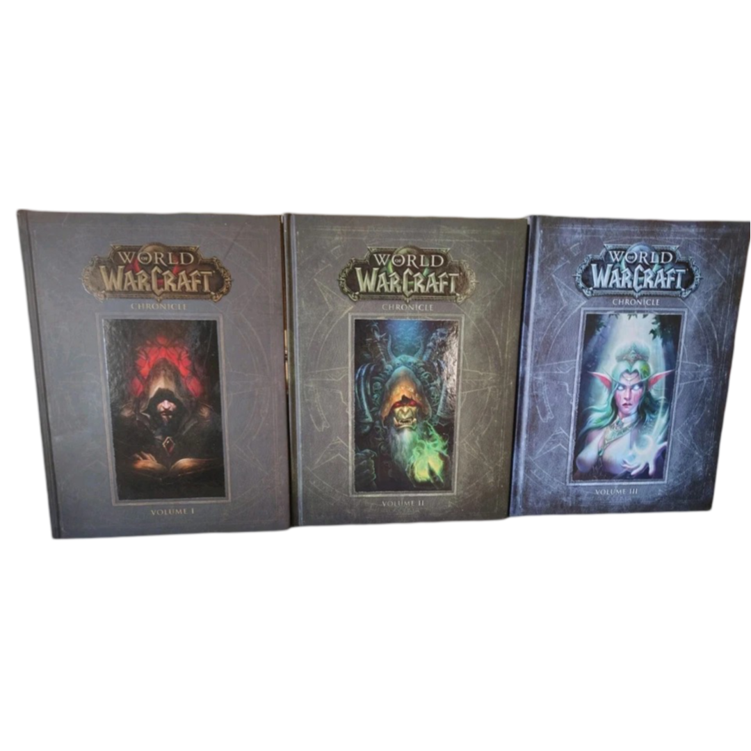 World of Warcraft: Chronicle Volume 1-3 (2016-18) Set Blizzard Entertainment