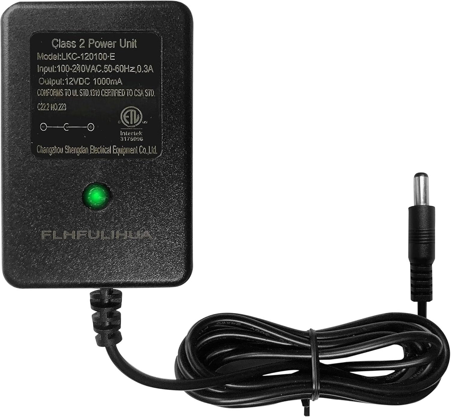 Safe and Reliable 12 Volt Charger for Ride-On Toys with 6ft Cable and LED Status Lights