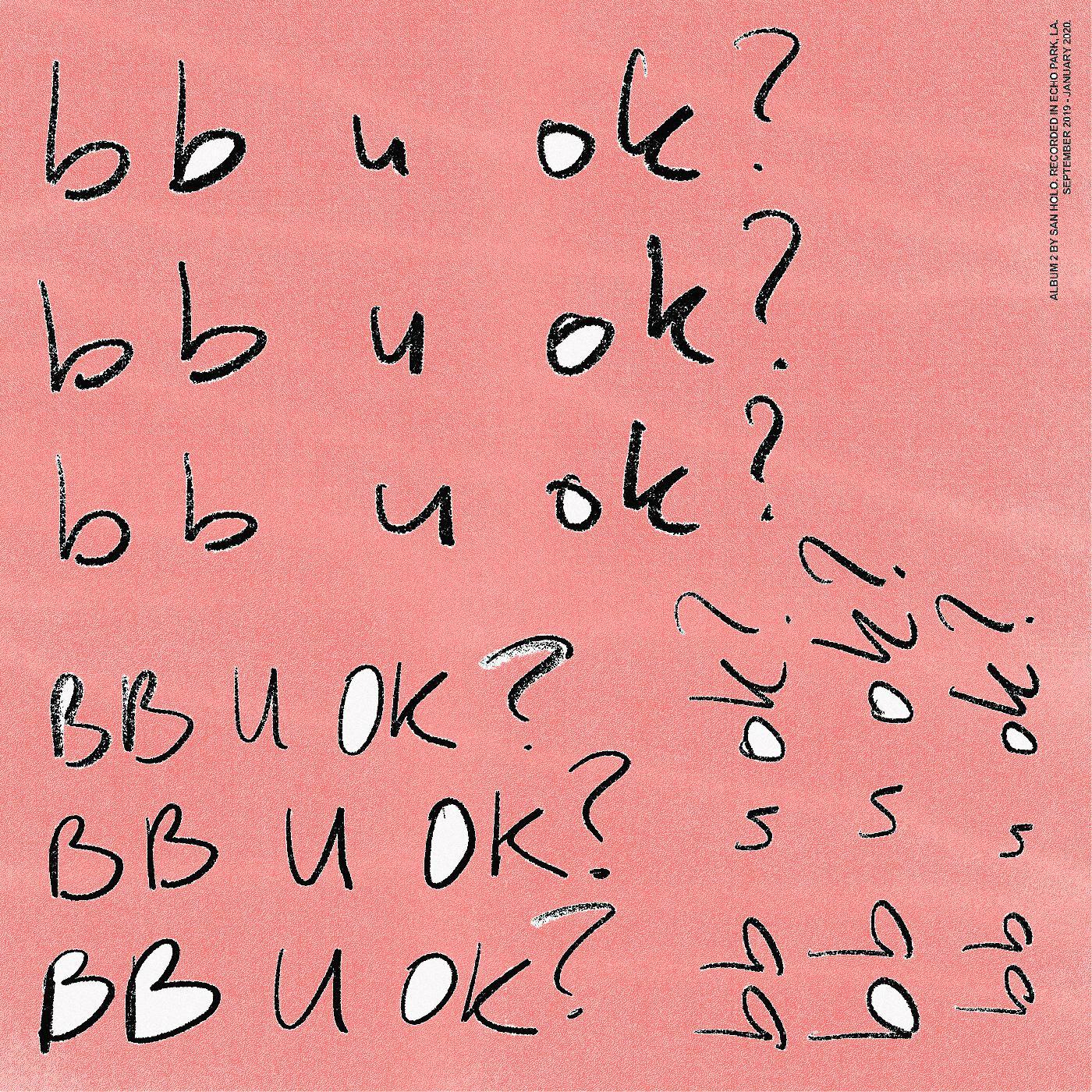 bb u ok? (CLEAR VINYL) (Vinyl)