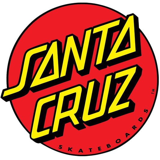 Santa Cruz Skateboards Red Dot Logo Sticker