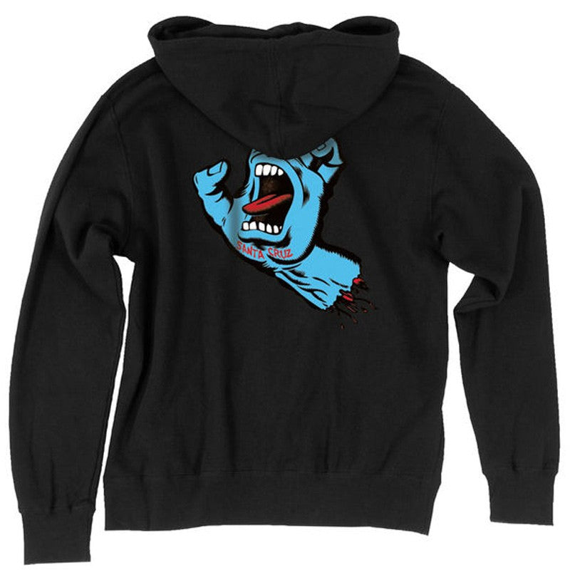 Santa Cruz Screaming Hand Pull Over Hooded Sweatshirt