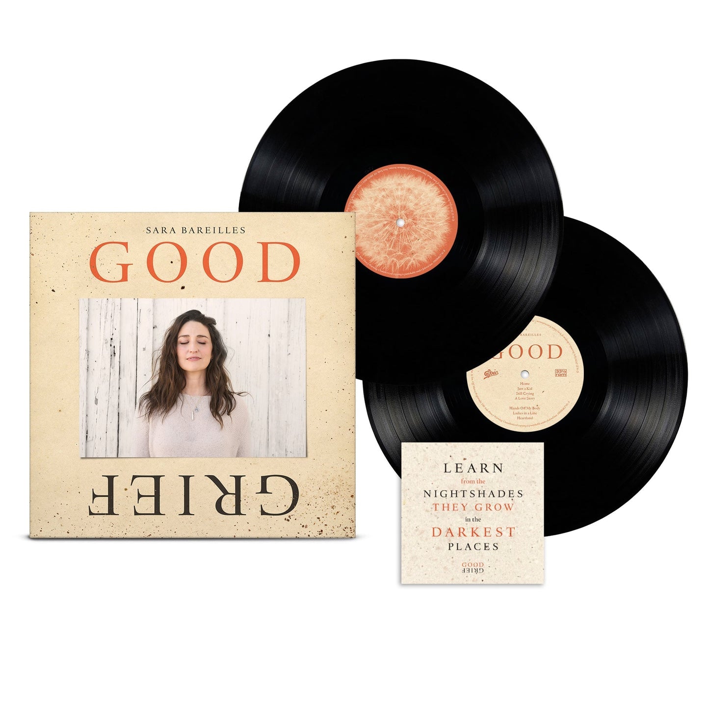 PRE-ORDER Sara Bareilles - Good Grief (Gatefold Jacket, Premium Seed Paper) [Black Vinyl] [2LP] [Vinyl]