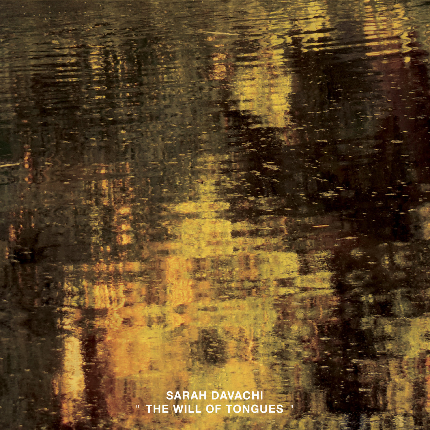 PRE-ORDER Sarah Davachi - The Will Of Tongues [Vinyl]