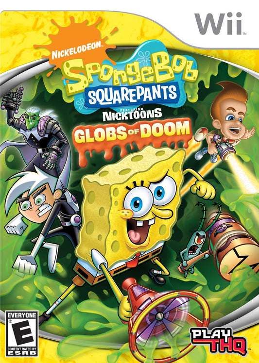 SpongeBob SquarePants Featuring Nicktoons: Globs Of Doom (Wii)