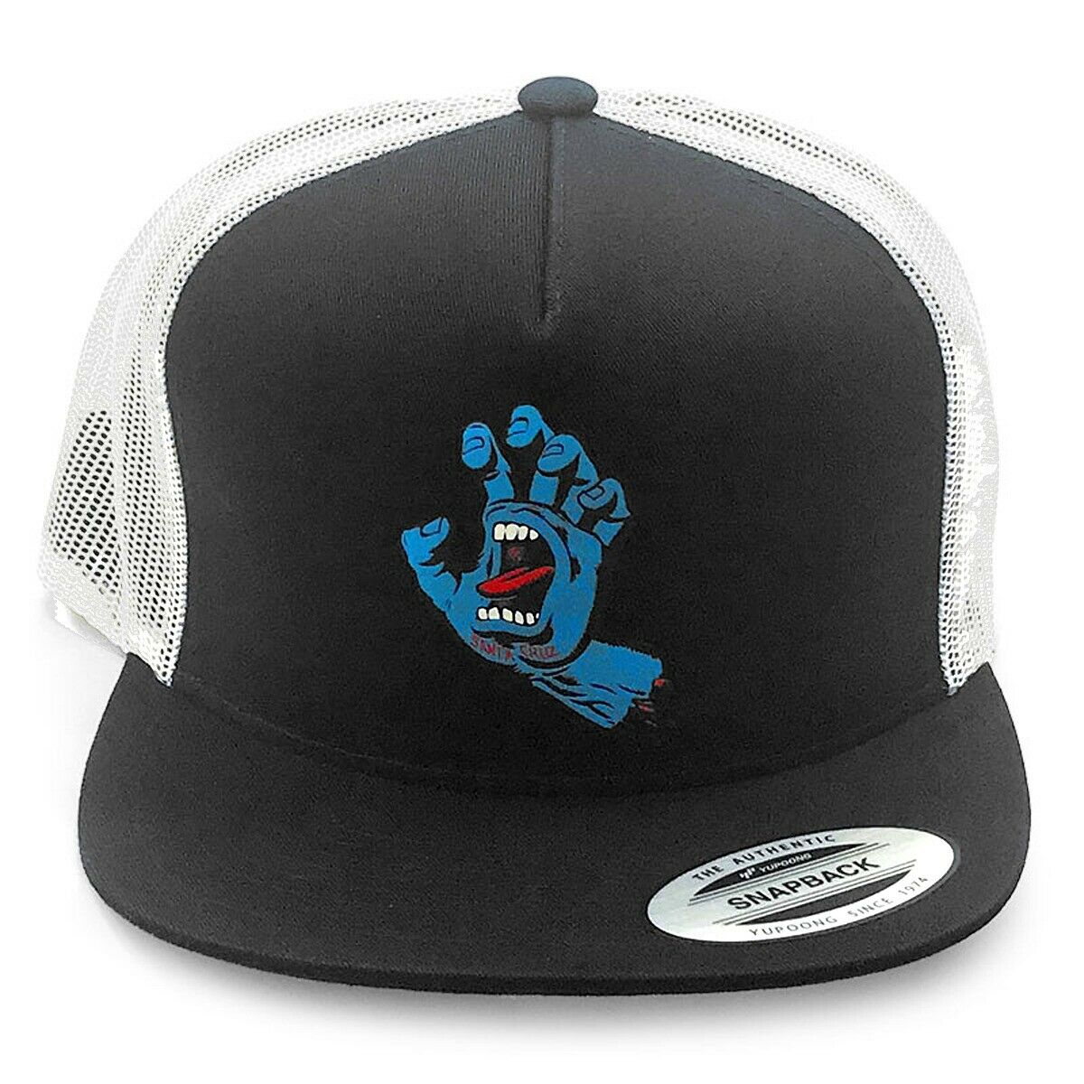 Santa Cruz Screaming Hand Front Mesh Trucker High Profile Hat