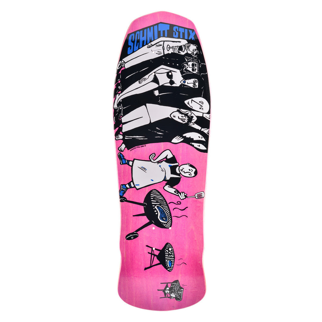 Schmitt Stix Joe Lopes BBQ Modern Concave 10.125" Skateboard Deck