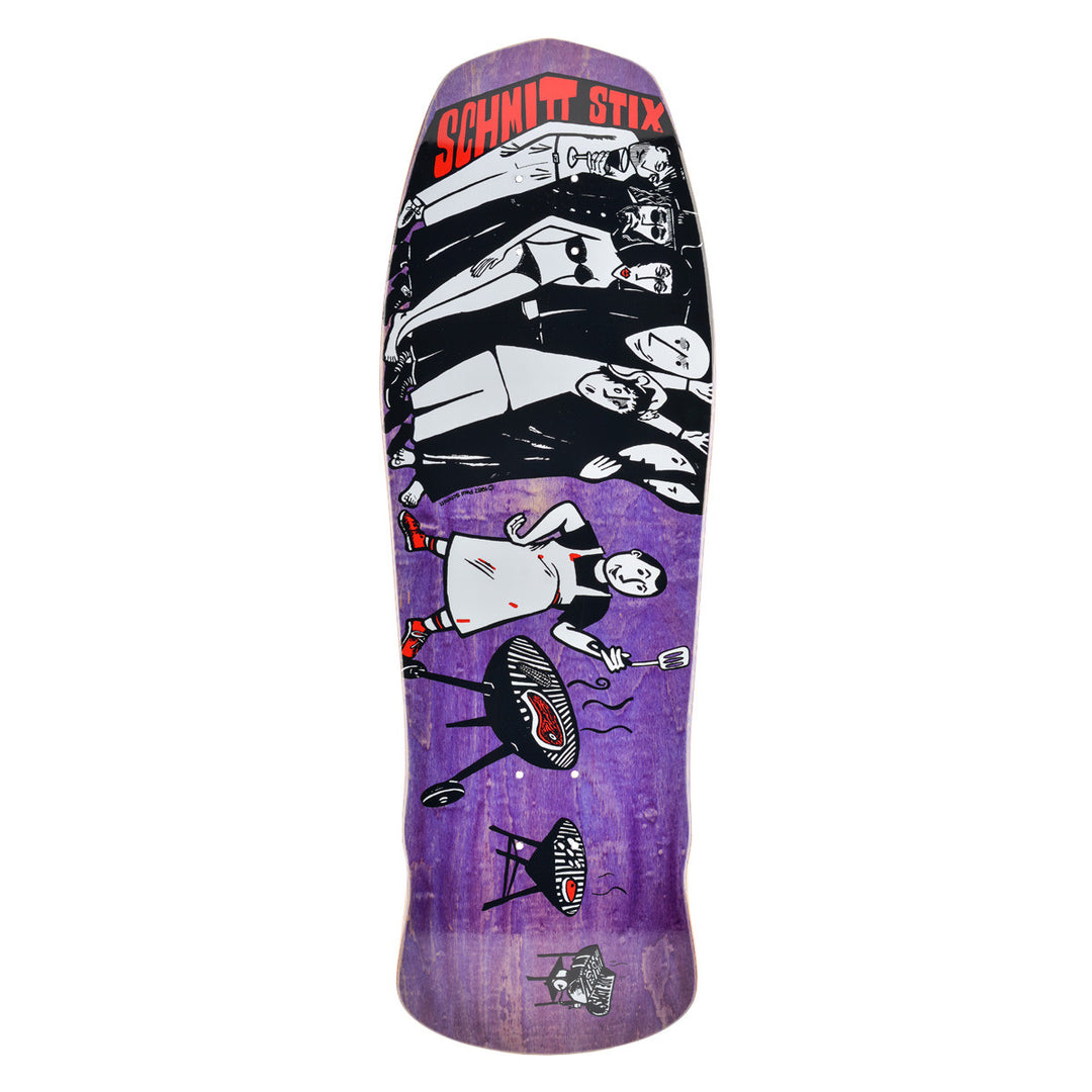 Schmitt Stix Joe Lopes BBQ Modern Concave 10.125" Skateboard Deck