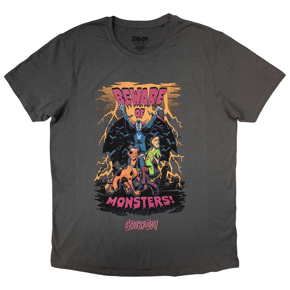 Scooby Doo Beware Of Monsters [T-Shirt] - Golden Apple Comics