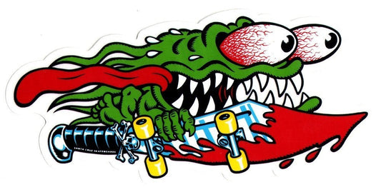 Santa Cruz Slasher 6" Skateboard Sticker