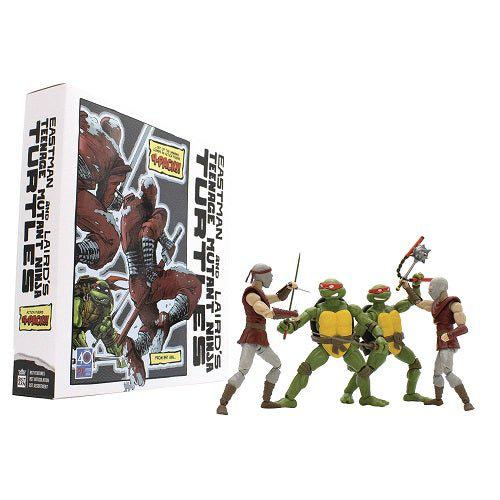 SDCC 2022 BST AXN Teenage Mutant Ninja Turtles Set 1 Classic Comic 5-Inch 4-pack Action Figures PX