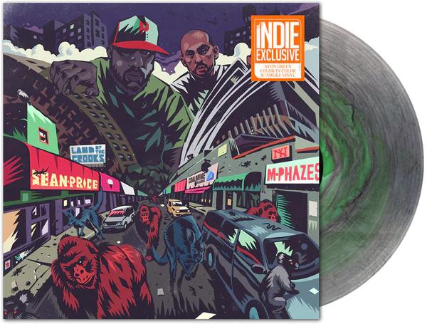 Sean Price & M-Phazes Land Of The Crooks (Indie Exclusive, Colored Vinyl, Green, Smoke) [Vinyl]