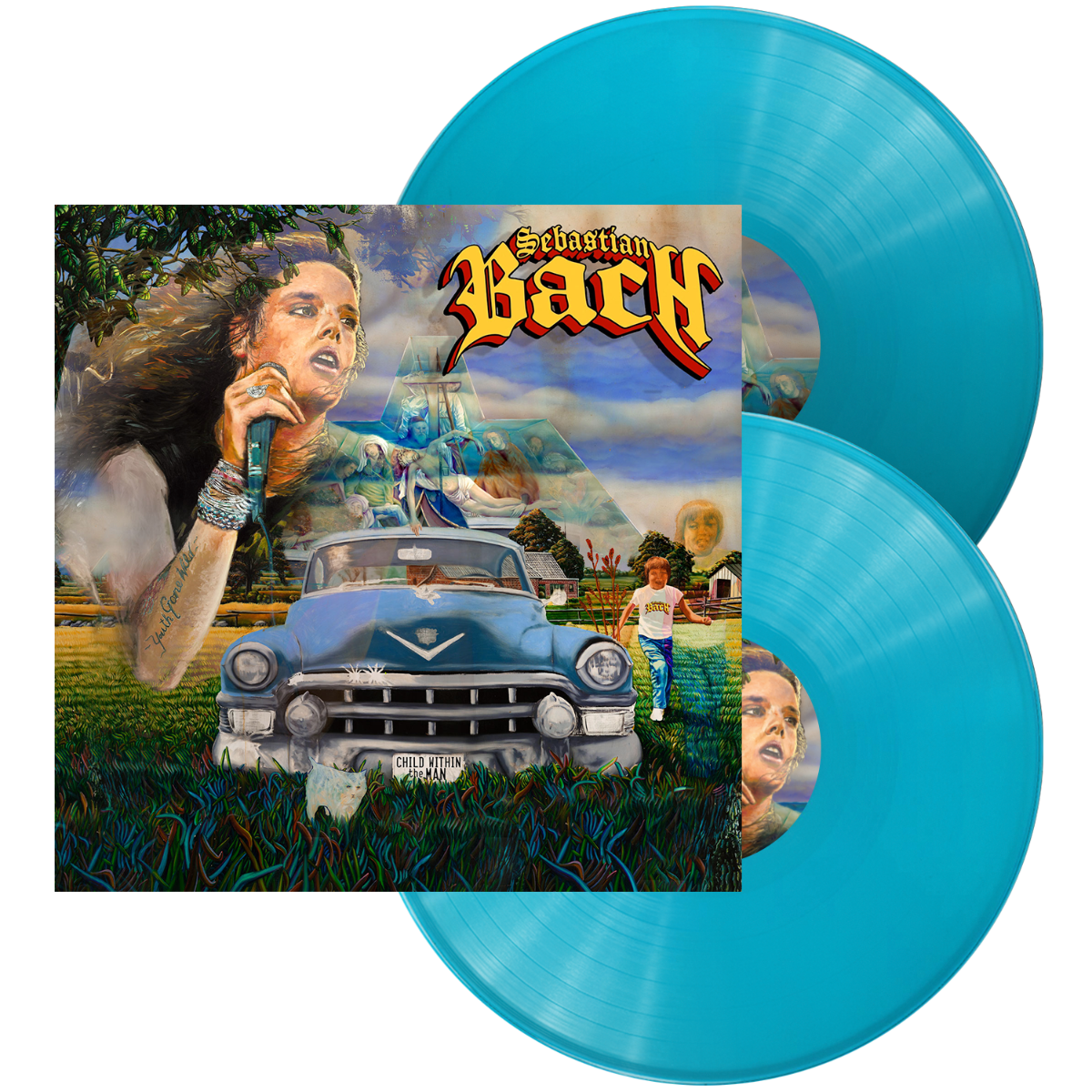 Sebastian Bach Child Within The Man (Indie Exclusive, Colored Vinyl, Blue) (2 Lp's) [Vinyl]