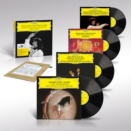 Ravel: The Orchestral Works (The Original Source Series) [180g 4 LP] (Vinyl)